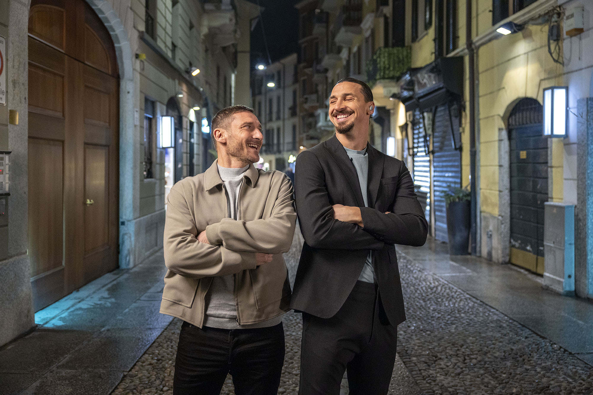 Foto COMMERCIAL Milano Via Brera, Milano Totti & Ibrahimovic